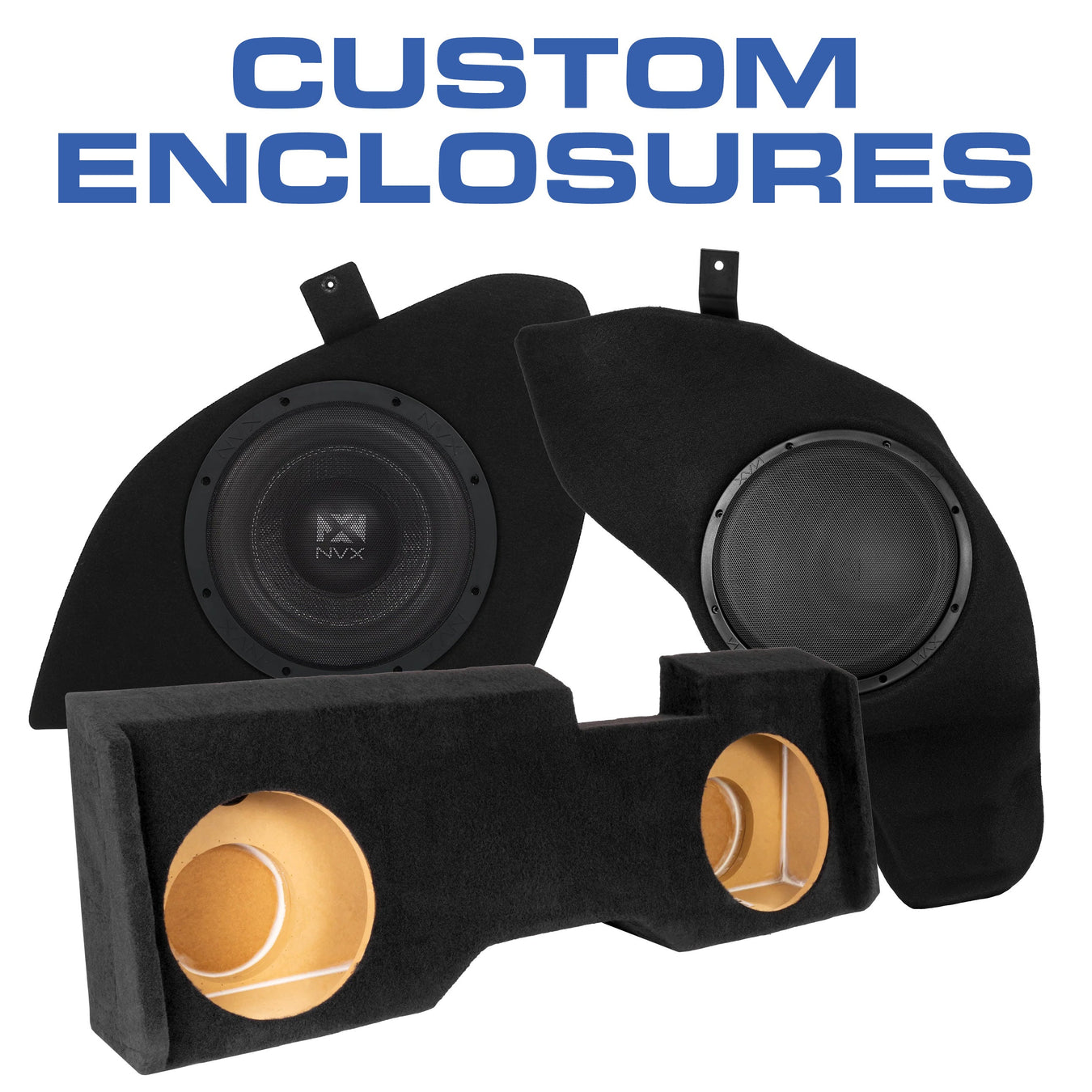 Custom Car Subwoofer Boxes and Enclosures