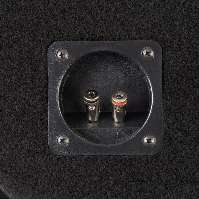 LVE-DOD-RAMQCCG3-D10S Custom Fit 700W RMS Dual 10" Sealed Loaded Subwoofer Enclosure for 2002-2018 Ram Quad and Crew Cab Trucks