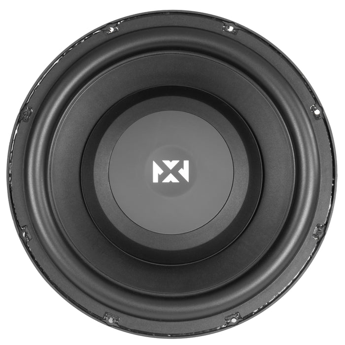 SQW104 1200W Peak (600W RMS) SQ-Series Shallow-Mount 10" Dual 4-Ohm Subwoofer