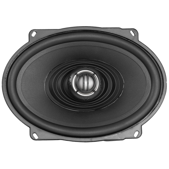 XFHD57L 600W Peak (300W RMS) 5x7" XF-Series 2-Ohm OEM Saddlebag Lid Speakers for Select 1998-up Harley Davidson Motorcycles