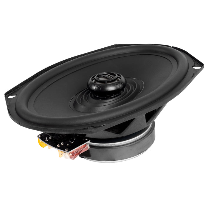 XFHD69L 800W Peak (400W RMS) 6x9" XF-Series 2-Ohm Aftermarket Saddlebag Lid Speakers for Select 1998-up Harley Davidson Motorcycles