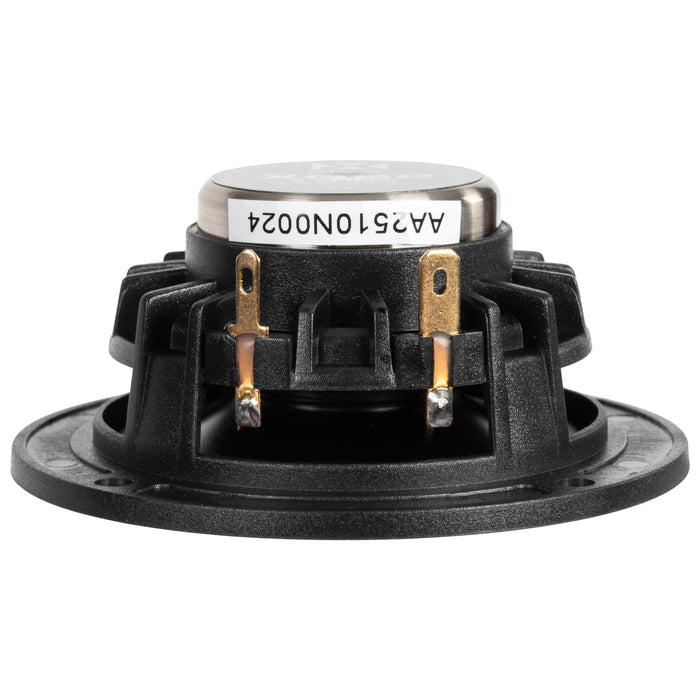 XQS2 200W Peak (100W RMS) 2.5" X-Series NEO Midrange Speakers with adapters for select GM, Mopar, Toyota, Subaru and Mercedes vehicles